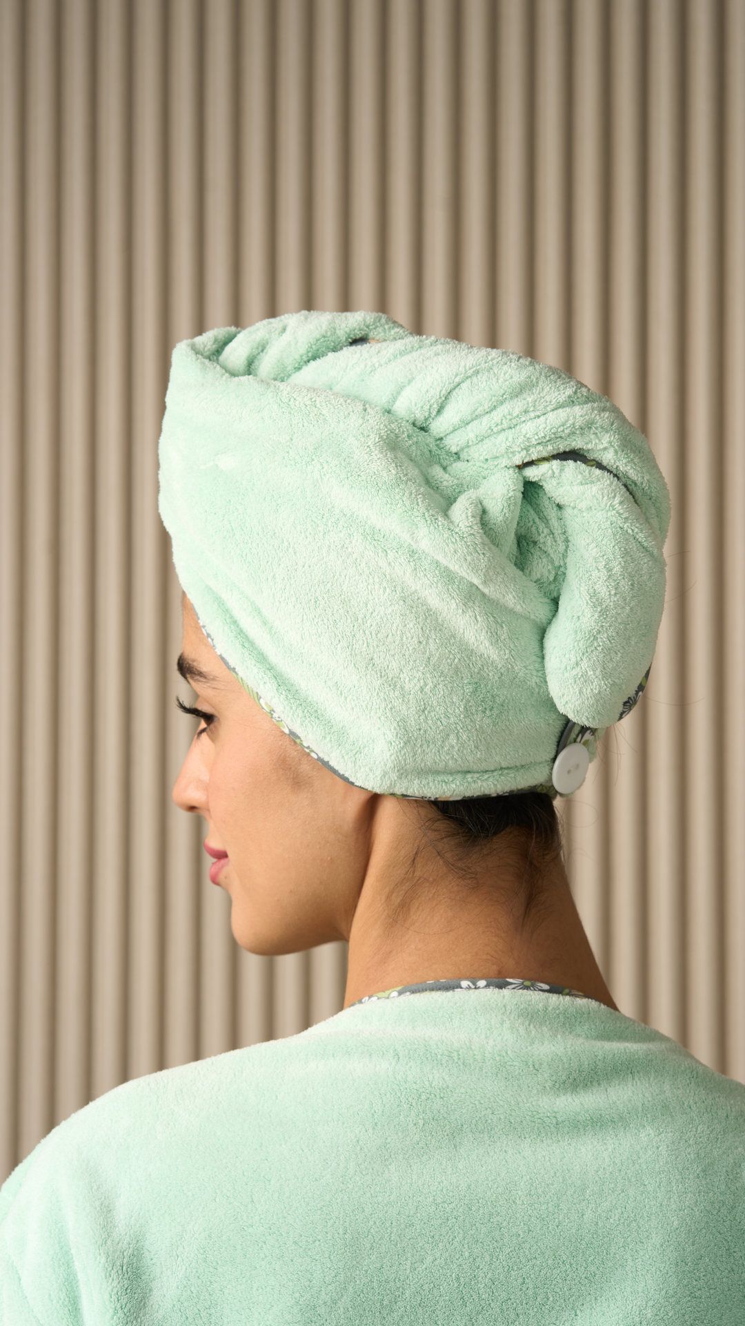 The soft - Mint (Hair Towel)