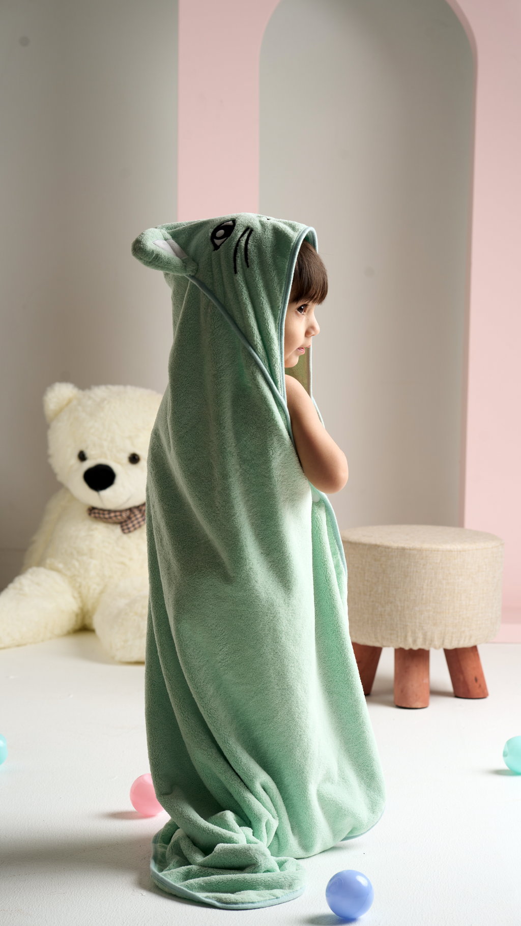 Baby towel - Mint