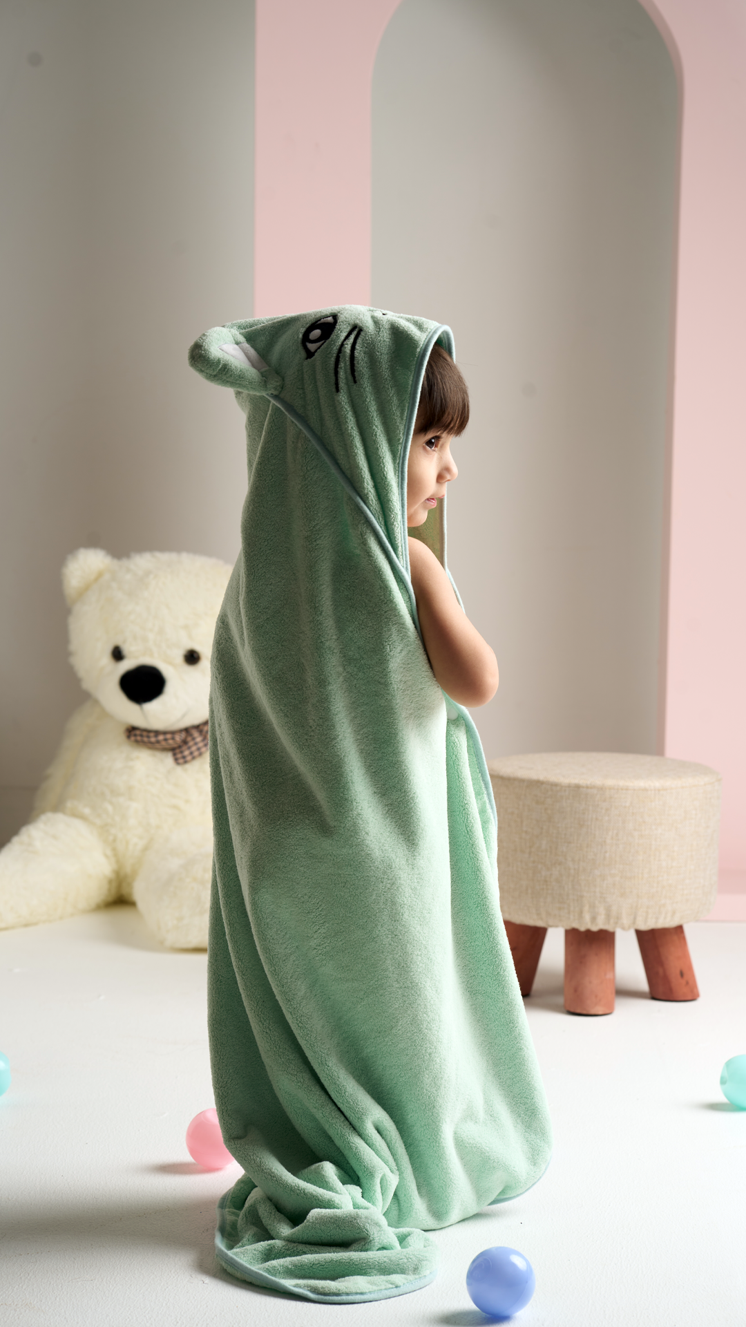 Baby towel - Mint