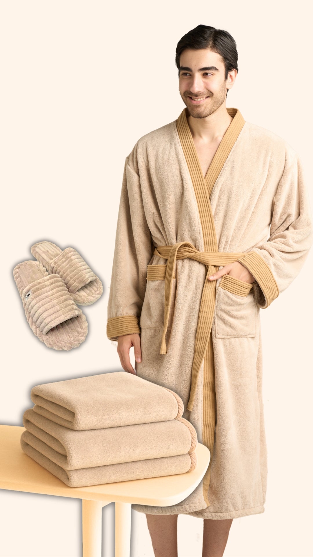Complete Comfort Set - For Him (Sand)