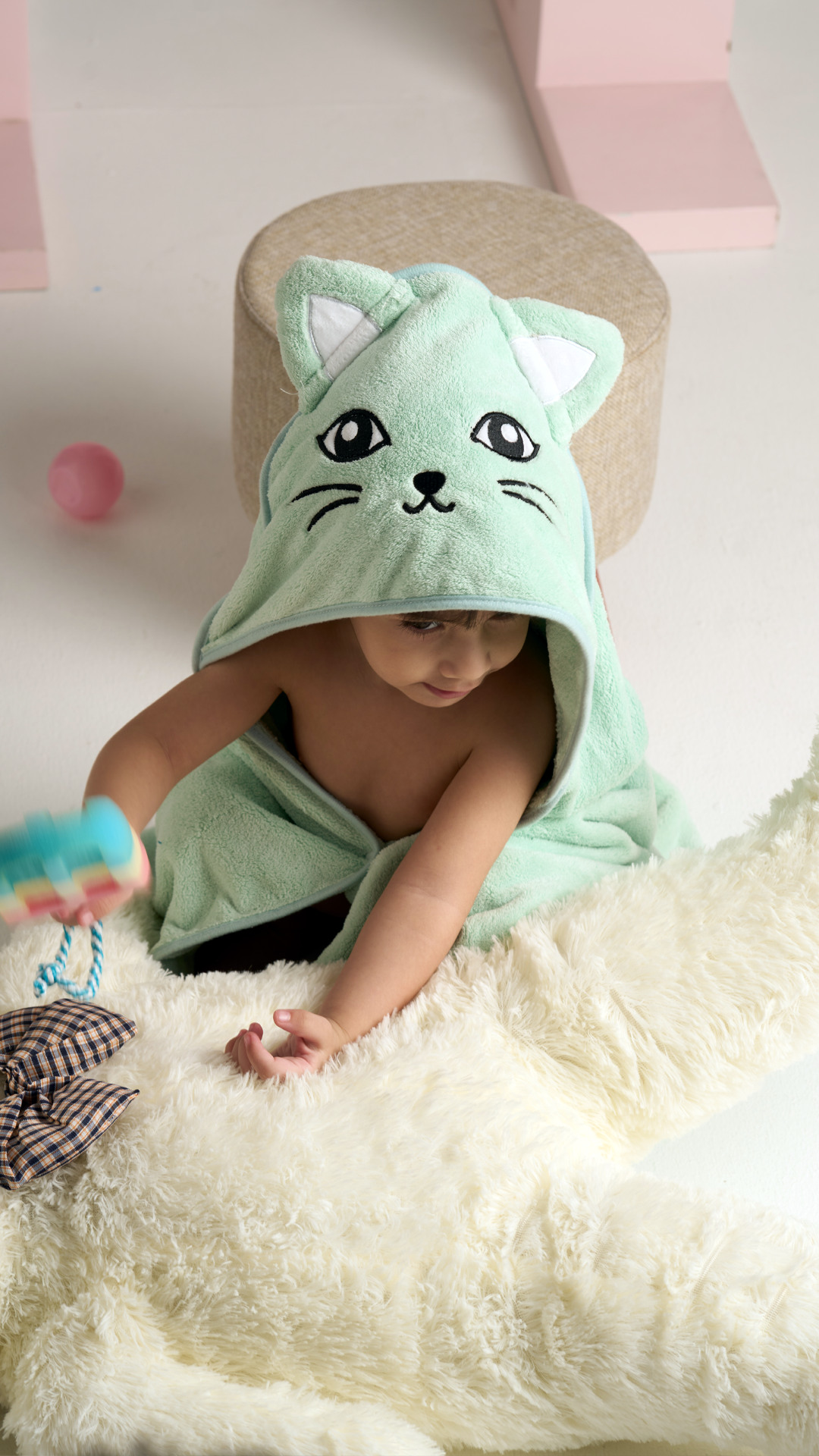 Baby towel - Mint