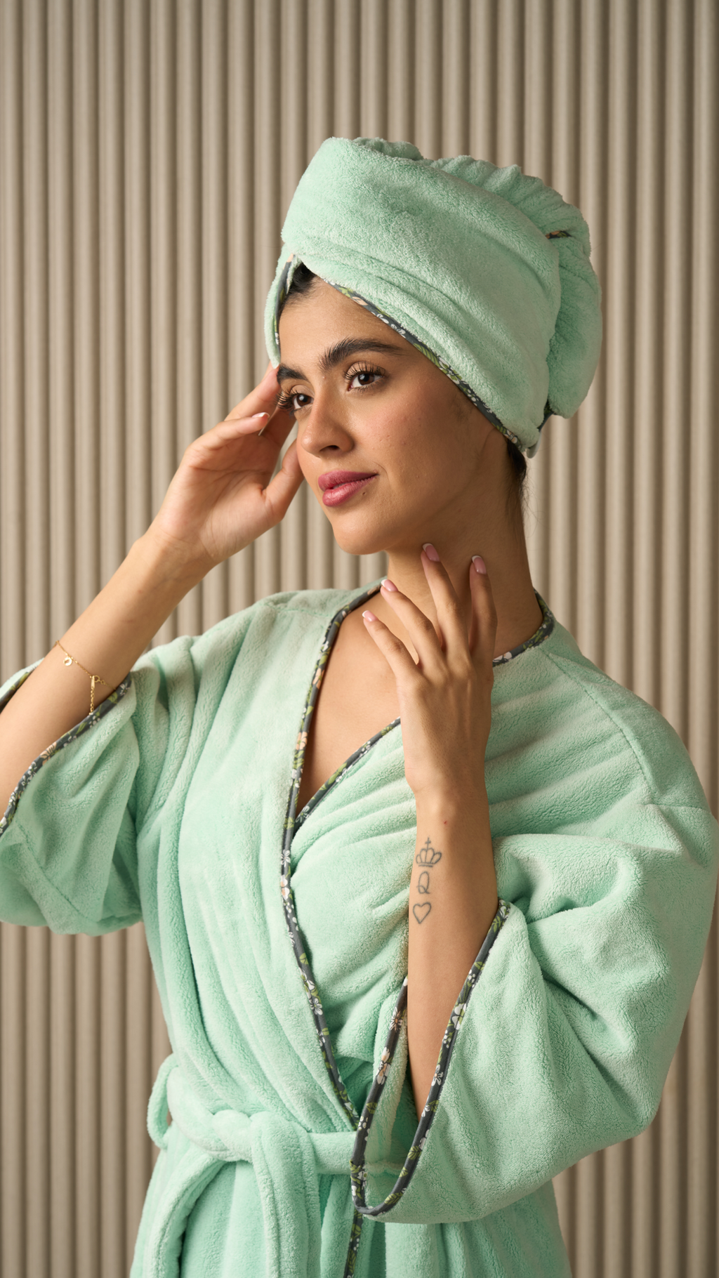 The soft - Mint (Hair Towel)