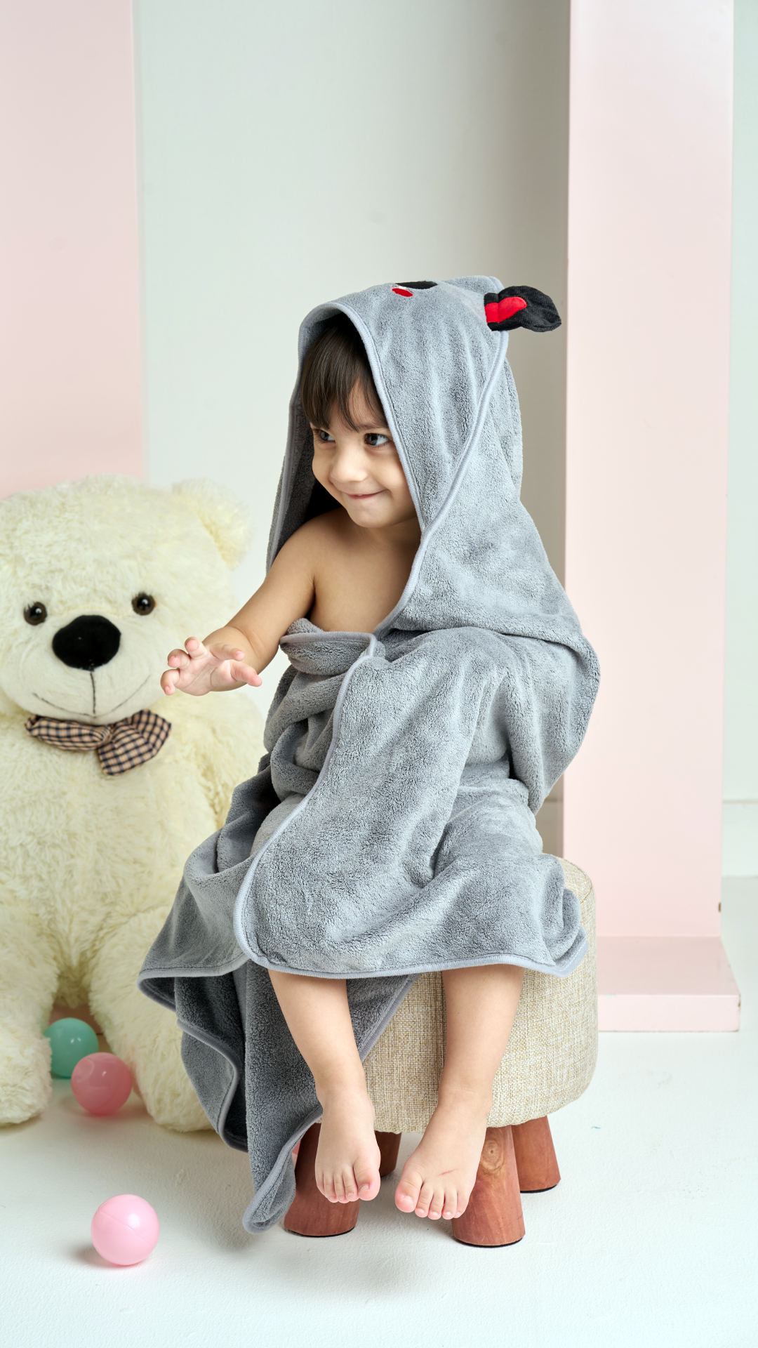 Baby towel - Shadow