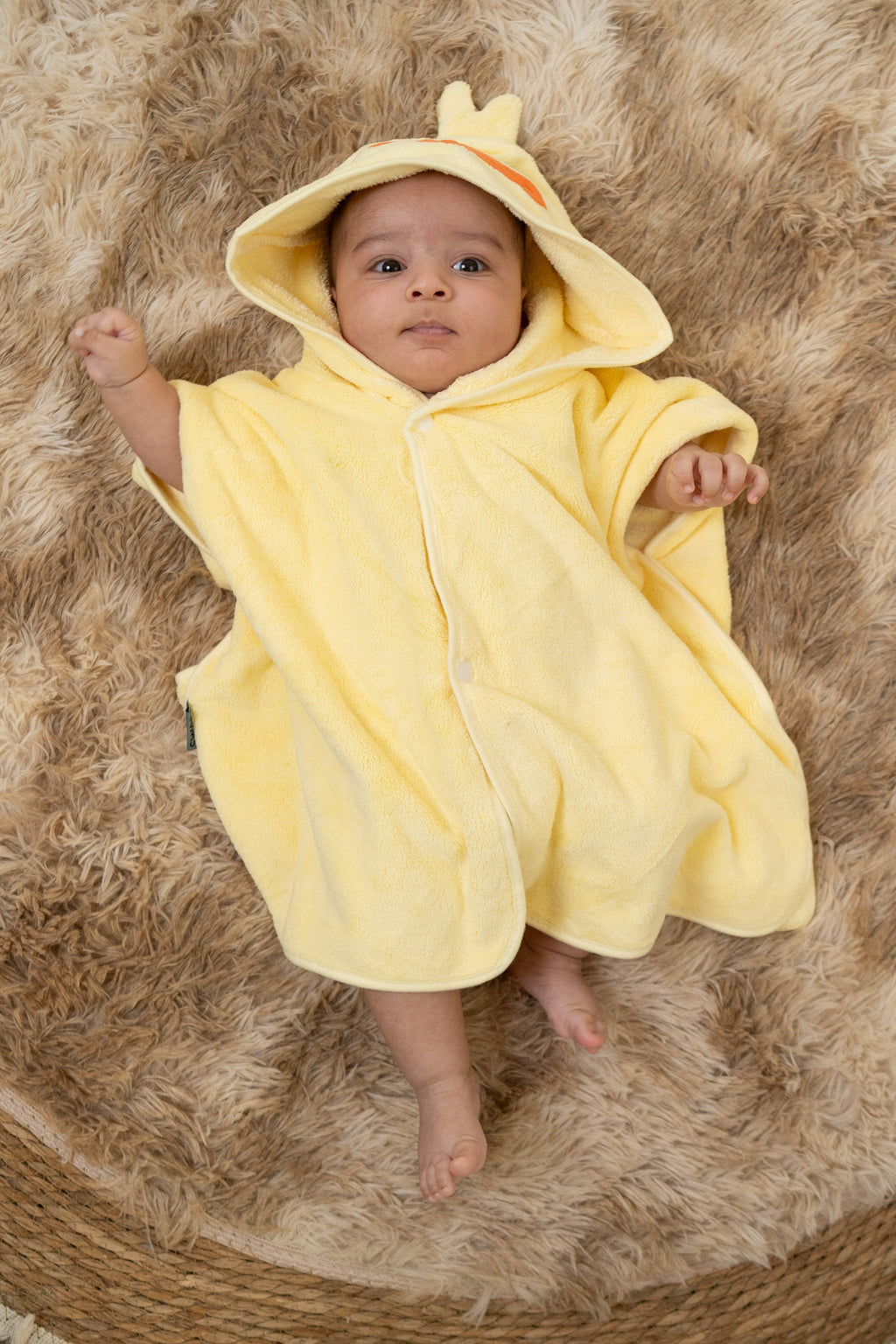 Baby hoodie - Lemon