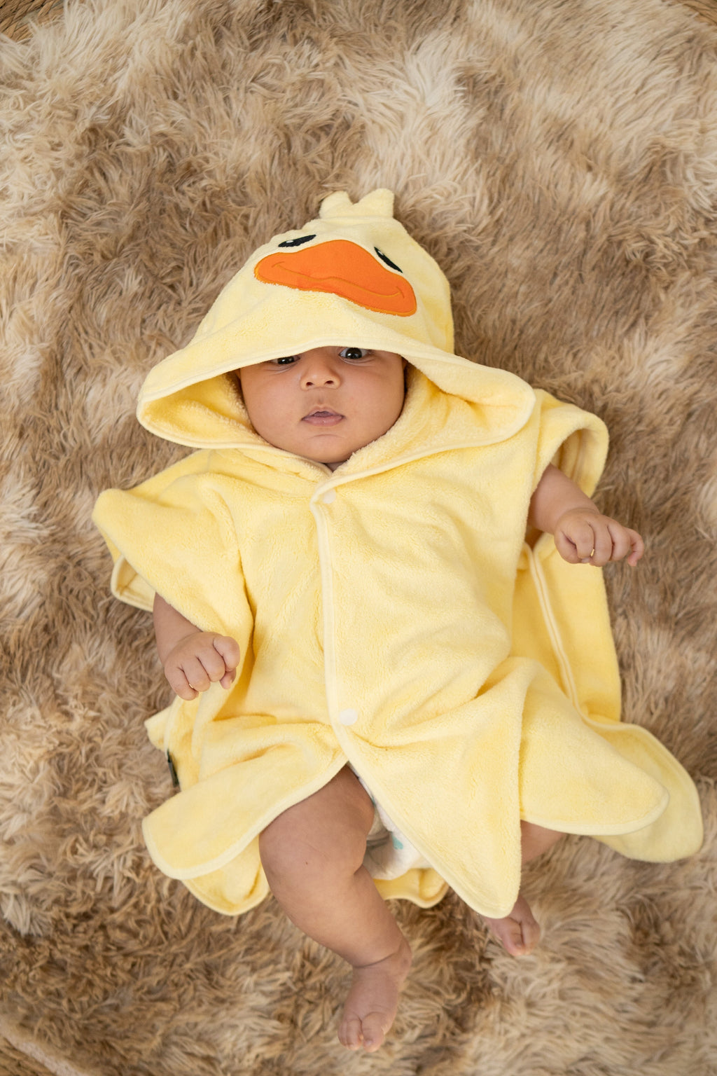 Baby hoodie - Lemon