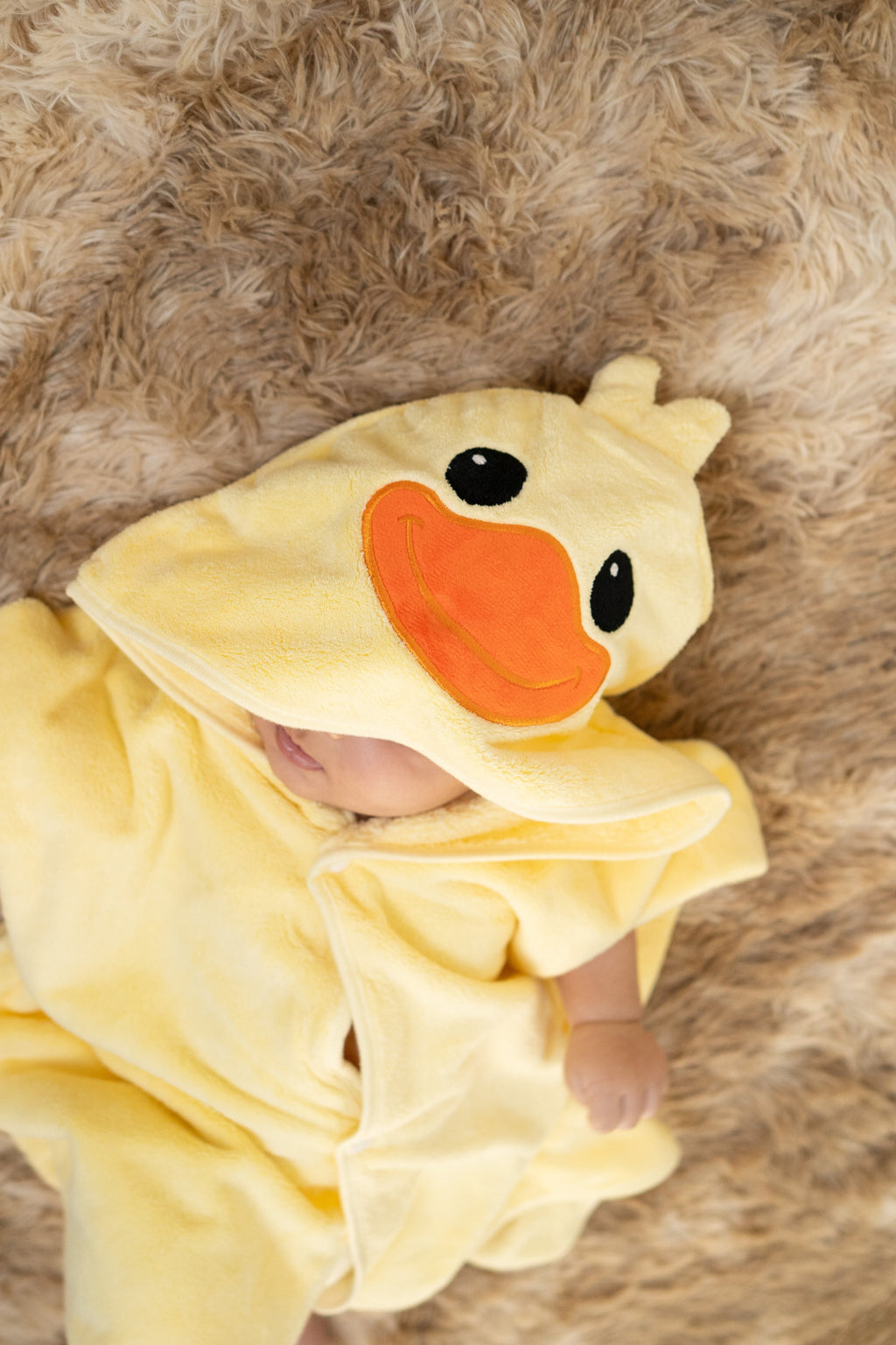 Baby hoodie - Lemon