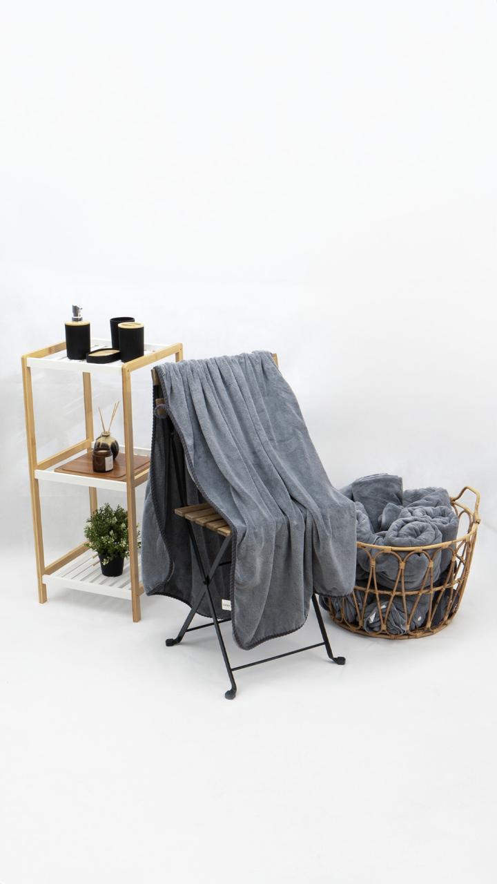 3-in-1 Towel Set - Shadow