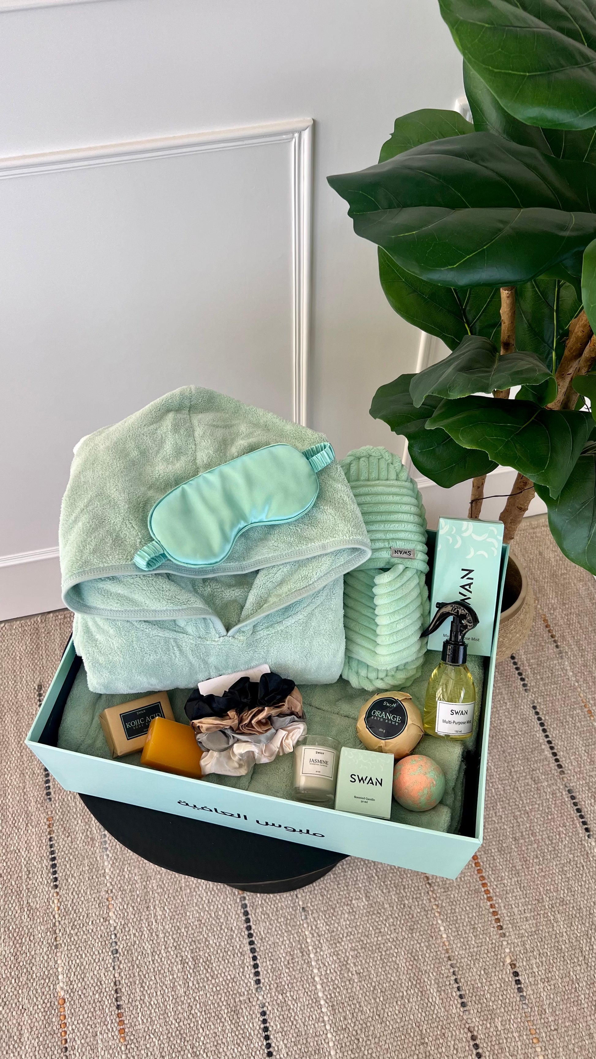 Comfort Hoodie Gift Box - For Her (Mint)