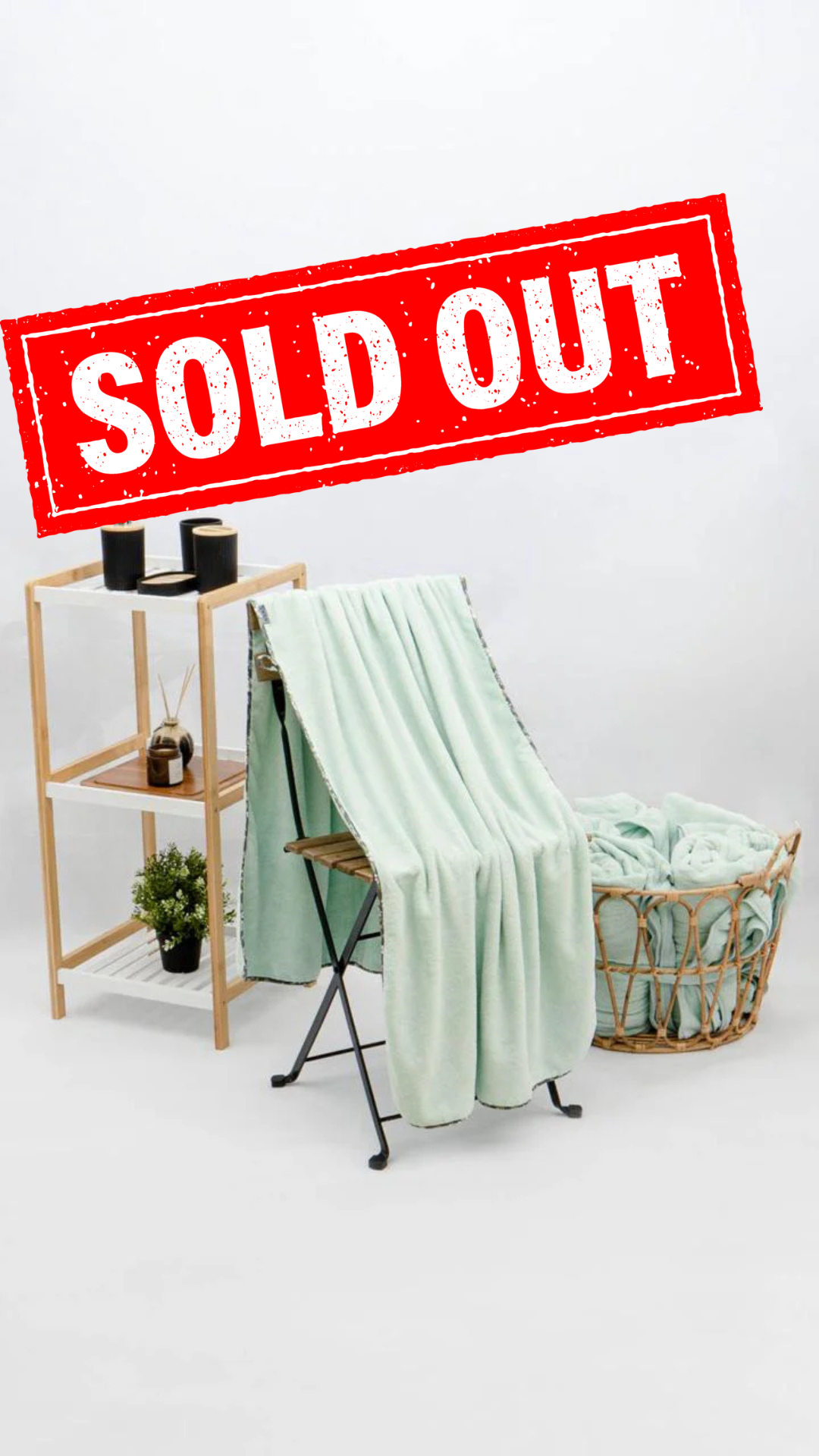 Large Towel - Mint