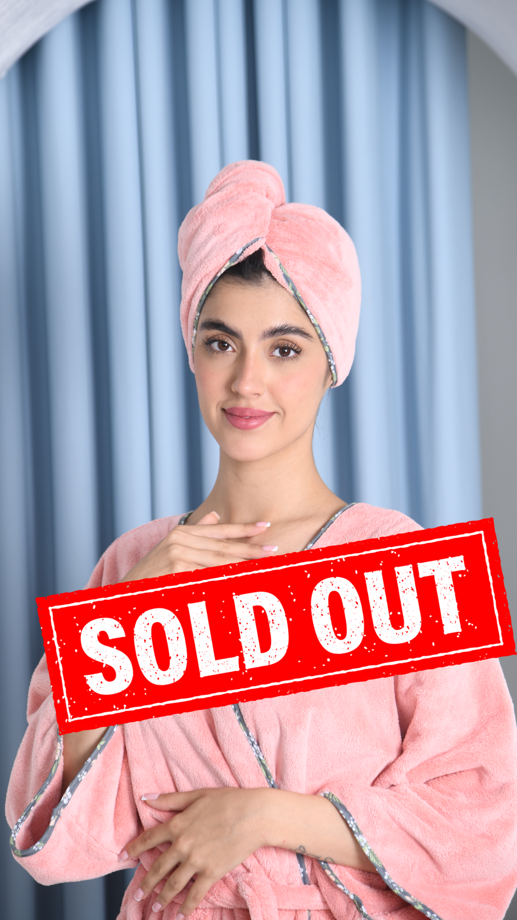 The soft - Blush (Hair Towel)
