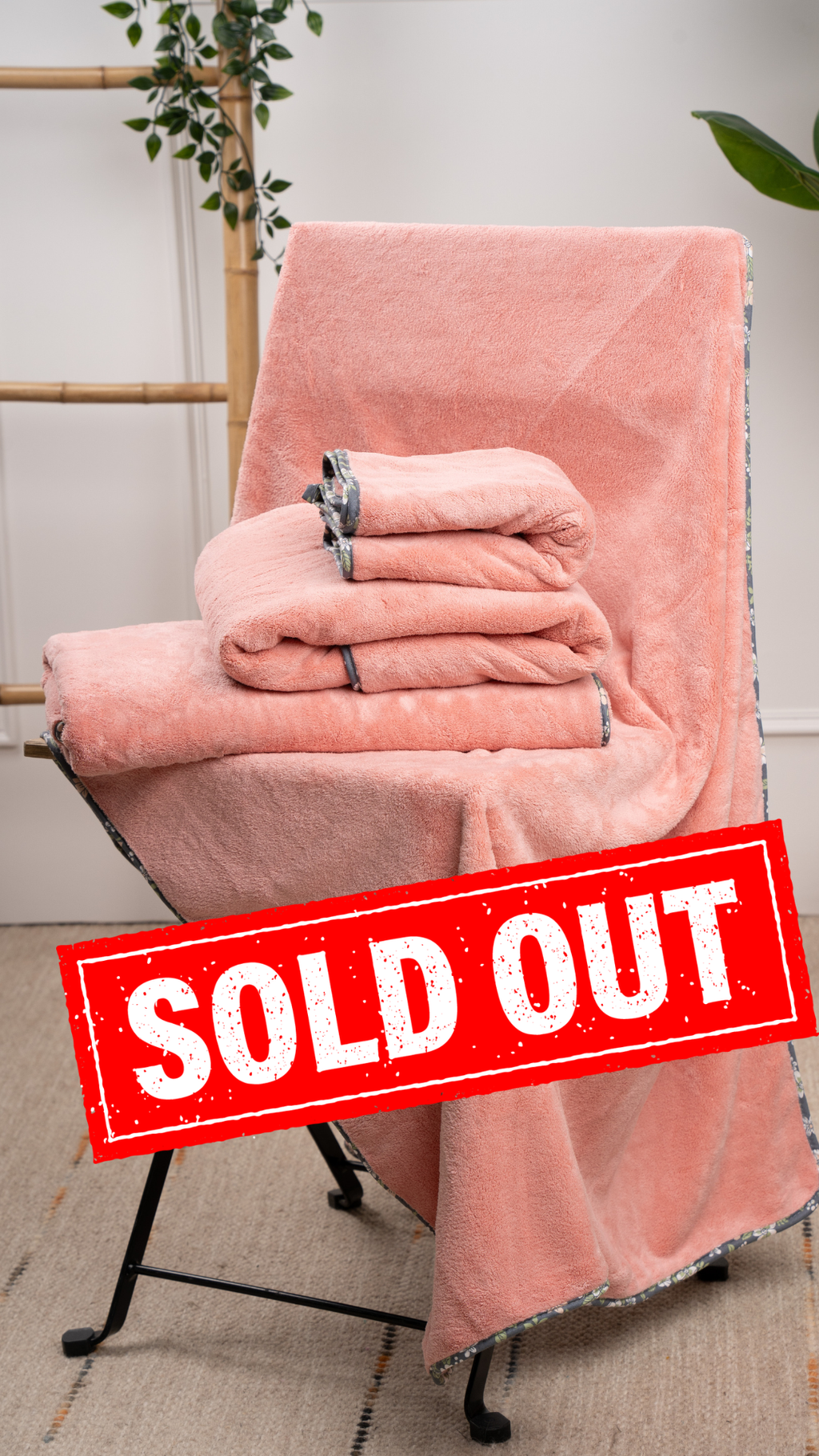 3-in-1 Towel Set - Blush